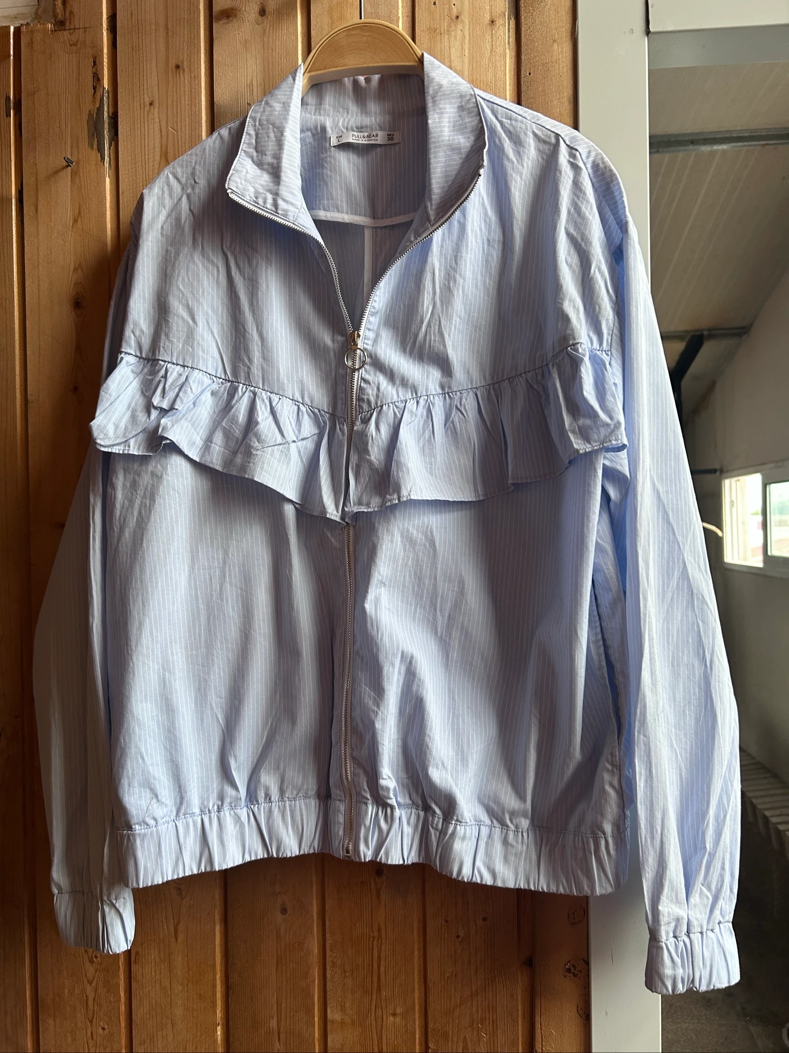 Cazadora rayas Pull & Bear